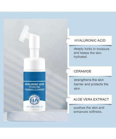 Mousse Nettoyante Hydratante - Nettoyant Visage Doux Hydratant Et Exfoliant Laisse La Peau Lisse Et Douce - Buy Online on GoSupps.com