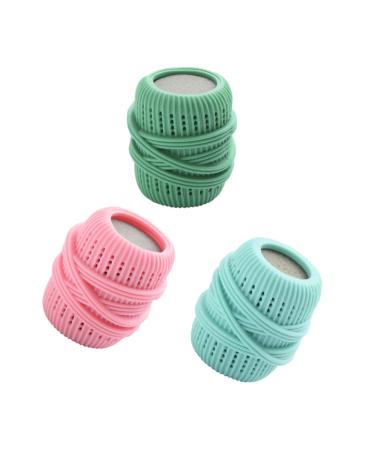 DOITOOL 3pcs Set Washing Machine Laundry Ball Anti Static Washing Balls Non Entangling Washer Laundry Detergent Laundry Washing Balls Laundry Wash Sponge Household Tpe Catcher
