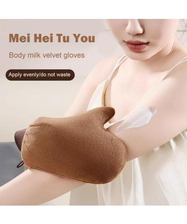 2-Piece Tanning Mitt Set | Self Tanner Applicators for Back & Face | Effortless Self-Tan Gloves - Buy Online on GoSupps.com