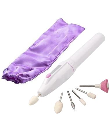 Electric Manicure Pedicure Kit | Manicure Pedicure Tool with 5 Nail Drill | Manicure Pedicure File Nail Supplies for Home and Salon Use Fanelod - Buy Online on GoSupps.com