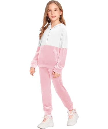 Arshiner Girls Tracksuit Set | Long Sleeve Sweatshirt & Sweatpants | Activewear Set | Size 14-15 Years - Buy Online on GoSupps.com