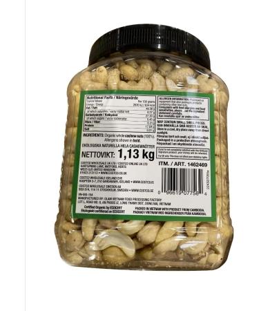Kirkland Organic Cashews 1.13kg - Buy Online on GoSupps.com