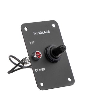 Five Oceans Anchor Windlass Up/Down Switch Panel, 12V Toggle Switch - 1 Pack