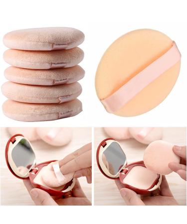 Shulllin 6-Piece Face Sponge Puff Set - Unisex Makeup Sponges for Foundation BB Cream & Powder - High-Quality Skin Color Foam Applicators - Buy Online on GoSupps.com