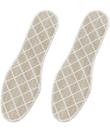 Supvox Bamboo Charcoal Insole Deodorant Shoe Cushions - 3 Pairs | Sweat Absorption Foot Inserts for Men and Women - Size 38 - Buy Online on GoSupps.com