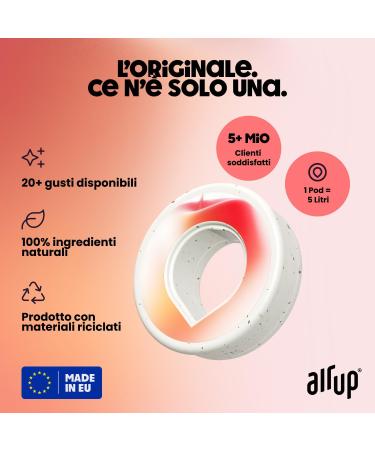 air up Multipack Pomme | 6 Pods | Coffret d couverte sans sucre pour 30 litres d eau pour la gourde air up originale - Buy Online on GoSupps.com