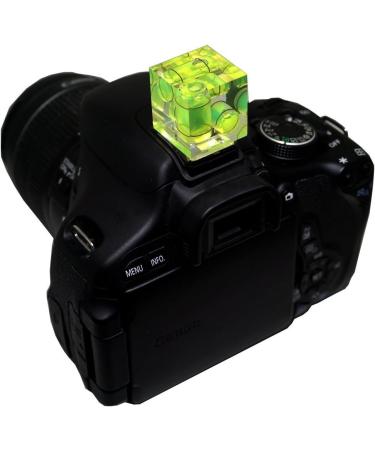 Camera Level Hot Shoe 3 Axis Bubble Spirit Level - Compatible with Nikon, Olympus, Pentax Cameras - Buy Online on GoSupps.com