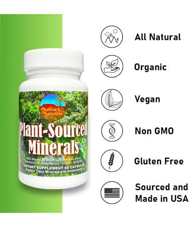 Organic Humic and Fulvic Acid Supplement - 72 High Absorption Trace Minerals - Promotes Hydration, Electrolyte Balance, Gut Health, Cognitive Function & Immune System Support - 60 Count - Buy Online on GoSupps.com