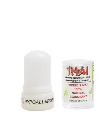 THAI Natural Crystal Deodorant Stick 4.25oz - Long-Lasting and Odor-Free | Pack of 1 - Buy Online on GoSupps.com