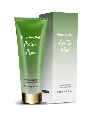 Aloe Vera Moisturizing Body Lotion Moisturizer for Men Women & Children Ultra Moisturizing Skin Cream for All Skin Types 8 Ounce (Arctic Aloe)