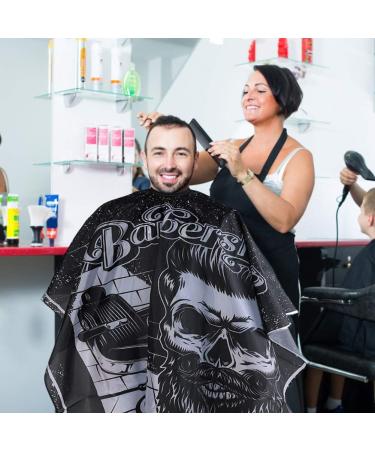 Waterproof Haircut Cape - Professional Hairdressing Salon Barber Apron for Easy Cleaning - Buy Online on GoSupps.com