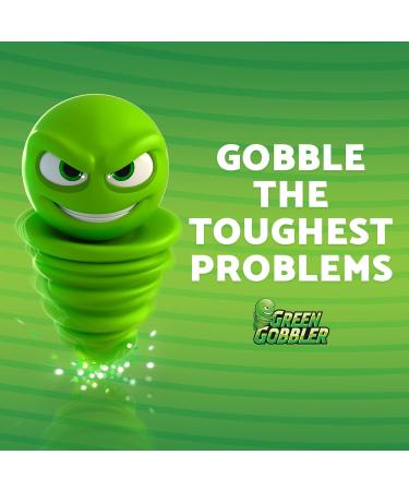 Green Gobbler Industrial Strength Drain Clog Remover Gel | Safe for Pipes Toilets Sinks & Septic Systems - 64 fl. oz - Buy Online on GoSupps.com