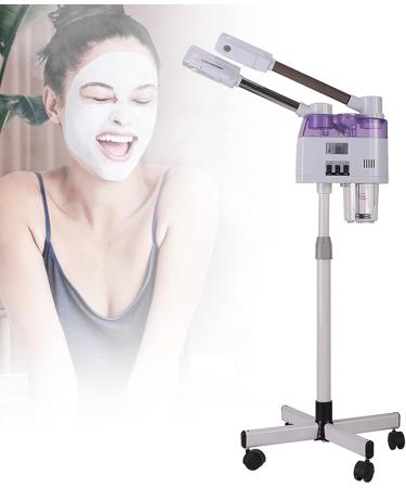 KenSyuInt Hot and cold facial steamer - Double tube - Facial sauna - Spray vaporizer - Steamer - Moisturizer - Beauty device - Sprayer - Beauty studio - Spa - Skincare - Buy Online on GoSupps.com