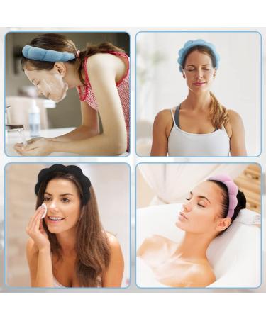 URAQT Spa Headband for Women Soft Sponge Padded Terry Towel Hair Band - Buy Online on GoSupps.com