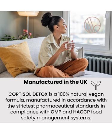 HERA VITALITY Cortisol Detox Mind and Body Cortisol Reducing Supplement 1000mg - 120 Tablets - Buy Online on GoSupps.com