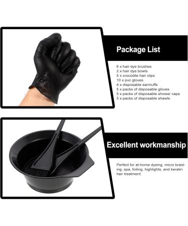 1 Set Hair Coloring Tools Hair Dye Comb Hair Dye Shawls Color Dressing Tools Hair Coloring Capes Hair Dye Bowl Cosmetology Kit Hair Treatment Shawls Plastic Palette Brush Balance - Buy Online on GoSupps.com