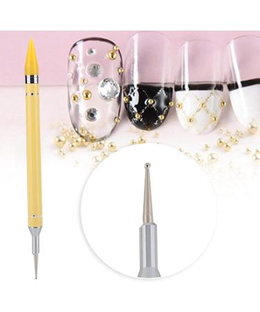 Buy Nail Art Dotting Pen - Easy to Use Yellow Nail Dotting Tool for Home & Salon Perfect for Manicures - Buy Online on GoSupps.com