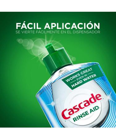 Cascade Platinum Rinse Aid 8.45 fl oz - Regular Scent, Pack of 1 - Buy Online on GoSupps.com