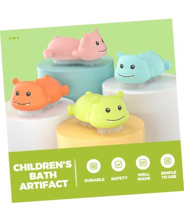 Beavorty 5-in-1 Shampoo Brush & Baby Head Massager - Perfect for Bath Time & Scalp Care | International Shipping Available - Buy Online on GoSupps.com