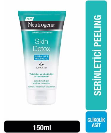 Neutrogena Skin Detox Cooling Gel Scrub 150 ml - Buy Online on GoSupps.com
