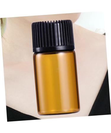 DOITOOL 9pc Toiletry Travel Containers Clear Bottle Makeup Travel Containers Essential Oil Container Travel Liquid Container Mini Glass Jars Glass Bottle Essential Oil Bottle - Buy Online on GoSupps.com