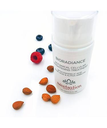 BioRadiance Botanical Cellular Brightening Treatment | Mandelic Acid Kojic Acid & Alpha-Arbutin - 60ml | Shop Internationally - Buy Online on GoSupps.com