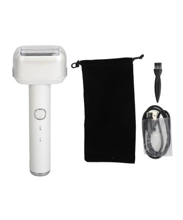Premium White Beard Trimmer - Fast Rechargeable Electric Trimmer with Steel Blades for Precision Grooming - Washable & Ideal for Daily Use - Buy Online on GoSupps.com