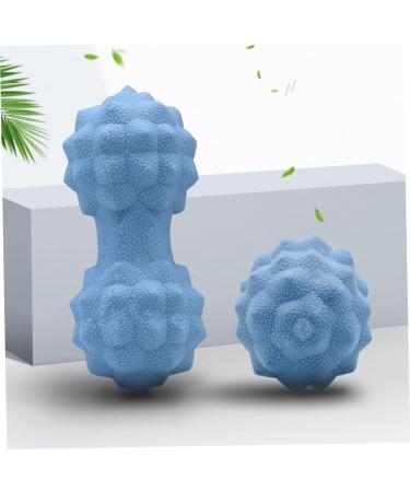 Buy Gleavi 2-Piece Full-Body Massage Device Set | Yoga Roll Fascia Roller Silicone Peanut & Foot Massage Balls for Ultimate Relaxation - International Shipping Available! - Buy Online on GoSupps.com