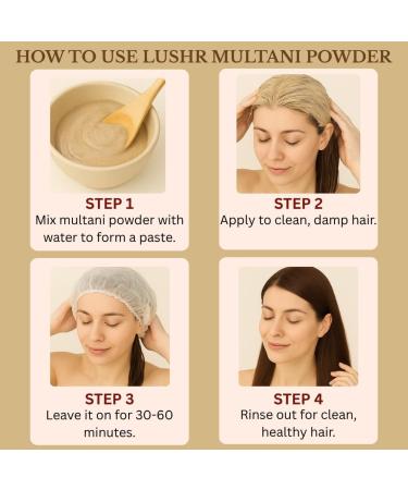 Multani Mitti Fuller's Earth Clay Powder 100gm Made in India - Buy Online on GoSupps.com
