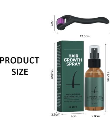 Beard Growth Kit for Men - Beard Roller, Oil, Balm, Styling Comb Set C - Perfect Birthday Father's Gift for Him - Buy Online on GoSupps.com