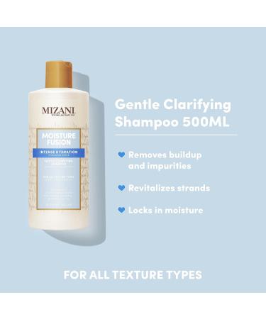 Mizani Moisture Fusion Charcoal Clarifying Shampoo for Curly Hair - 16.9 Fl Oz - Buy Online on GoSupps.com
