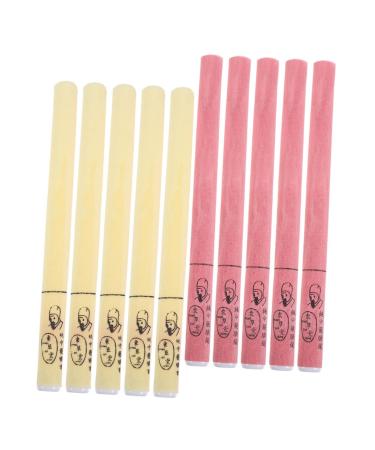 Healeved 10st umbilical candle Moxa sticks for mild moxibusion mild moxibusion deliveries body moxa bar Moxa bar for mild moxibus navel moxa stick light paper wax spa
