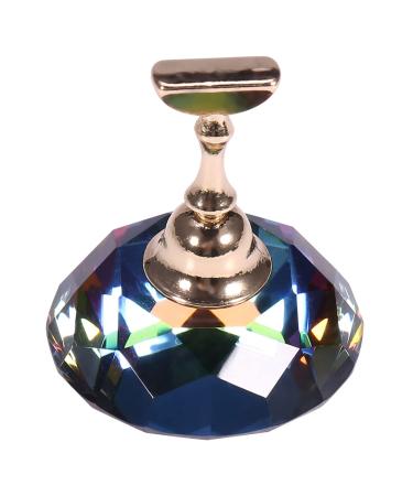 Practice Stand Base Exquisite Magnetic Nail Tip Stand Easy To Install Flexible For Professional Salon Use Practice Stand Diy At Home Display Nail Art(Diamond Symphony + 1 base)