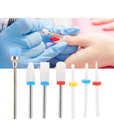 BuyWeek Nail Drill Set - 7pcs Electric Nail Drill Bits for Home Salon (GH-10) | International Shipping Available - Buy Online on GoSupps.com