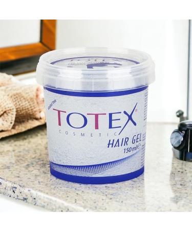 Totex Extra Strong Hair Styling Gel 5.07 fl. oz | Alcohol-Free Hard & Shiny Effect for All Hair Types | International Shipping Available - Buy Online on GoSupps.com