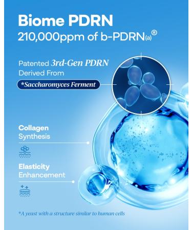 Bano PDRN 500 Ampoule Firming & Hydrating Serum with PDRN Peptides Collagen & Hyaluronic Acid | Korean Skincare for Sensitive Skin | Fragrance-Free | 1.01 fl oz - Buy Online on GoSupps.com