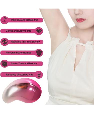 Nano Hair Remover - Pain-Free Crystal Hair Removal for Men & Women | Instant Smooth Skin | Perfect for Body Legs Arms & Back (Pink) - Buy Online on GoSupps.com