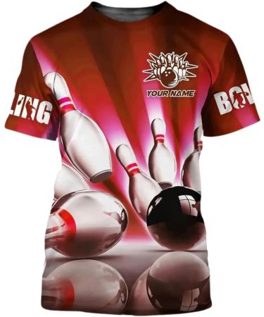Customized 3D Bowling Shirts for Team | Personalized Bowling Shirts for Men and Women | Bowling Shirts Gift | BLM3 - Buy Online on GoSupps.com