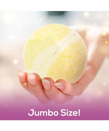 Beautyfrizz Luxury Bath Bombs Gift Set - Lavender and Rose Bubble Spa Bombs for Relaxation - Buy Online on GoSupps.com