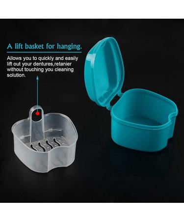 Buy Ailill 2x Prosthesis Case Travel Storage Box for False Teeth with Sieve & Basket Network | International Shipping Available - Buy Online on GoSupps.com