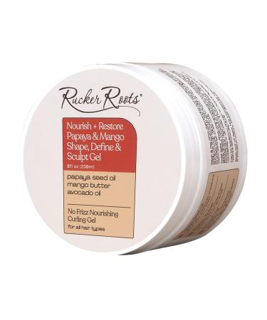 Rucker Roots Nourish + Restore Papaya & Mango Gel - Shape Define & Sculpt Your Hair - International Shipping Available - Buy Online on GoSupps.com