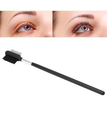 Buy Stainless Steel Eyebrow Brush | Dual Use Needle Comb Makeup Tool - Perfect for Precision Styling - Buy Online on GoSupps.com