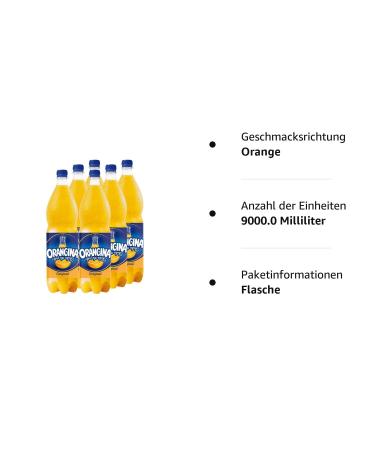 Buy Orangina Original 6 x 1.5L - Refreshing Orange Soda - International Shipping Available - Buy Online on GoSupps.com