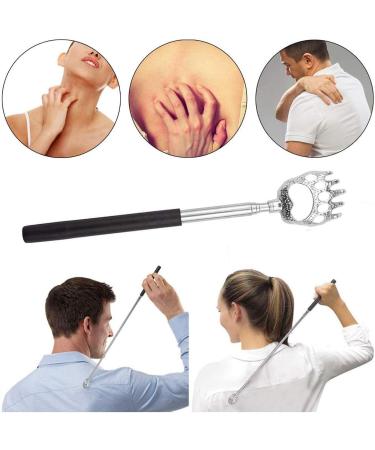 Kecrulv Scalp Massage Set - 2 Scalp Scratches 2 Telescopic Back Scratches & 2 Roller Claw Devices for Stress Relief & Relaxation - International Shipping Available - Buy Online on GoSupps.com
