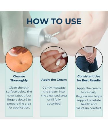 MediLisk Prostate Relief Cream Natural Ingredients Hypoallergenic Paraben-Free Suitable for All Skin Types 0.7 oz - Buy Online on GoSupps.com
