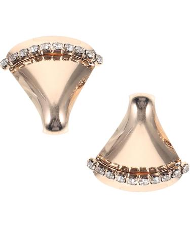 Holibanna Metal High Heel Tip Covers - Pointed Toe Cap Decorations for Pumps | Golden Shoe Protection Charms - International Shipping Available - Buy Online on GoSupps.com
