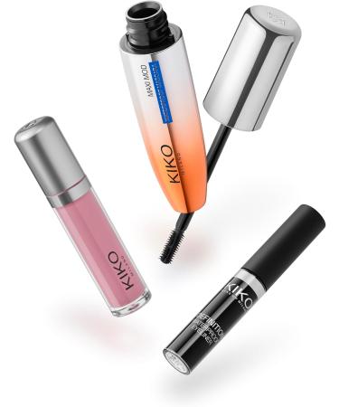 KIKO SpA KIKO Milano Unmissable Makeup Set Makeup Set With A Mascara A Waterproof Eyeliner And A Liquid Lipstick With A Matte Finish - Buy Online on GoSupps.com