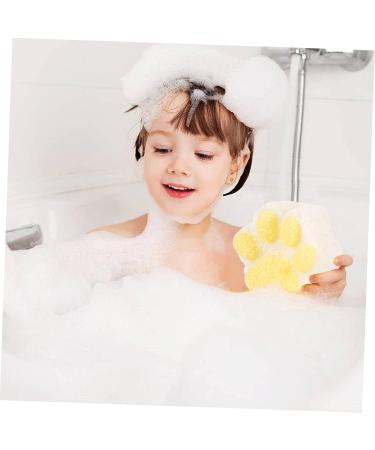 Housoutil 5pcs Children's Bath Sponge Set - Soft Shower Back Scrubber for Kids - Gentle Skin Cleaning Tool - Ideal Bath Ball & Body Scrubber - Buy Online on GoSupps.com