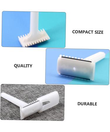 Minkissy 75-Piece One-Way Skin Knife Razor Set | Women's Body Hair Removal Tools for Arms & Legs | Double-Sided Leather Knife for Men & Women - Buy Online on GoSupps.com