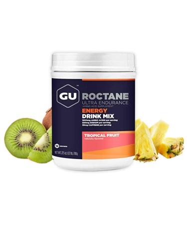 GU Energy Roctane Ultra Endurance Energy Drink Mix, 1.72-Pound Canister, Tropical Fruit